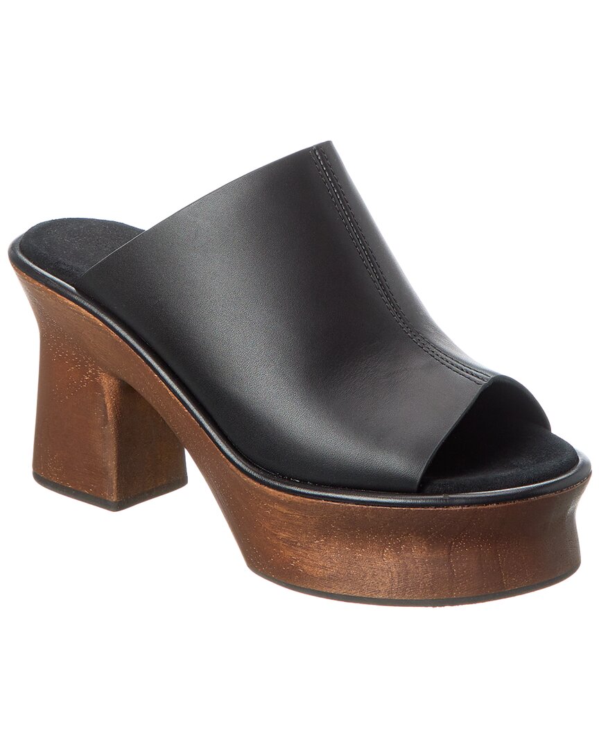 Ferragamo Samanta кожаные мюли Salvatore Ferragamo, черный