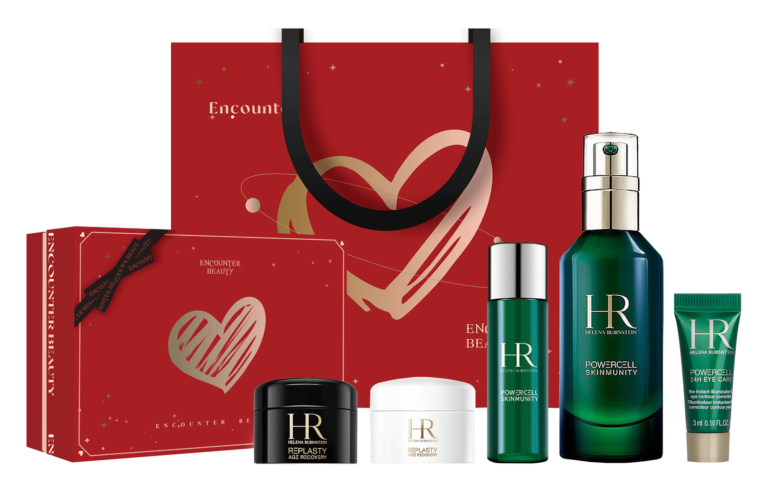 

HELENA RUBINSTEIN Набор сывороток Emerald Vial для комбинированной кожи: успокаивающая, подтягивающая, увлажняющая, восстанавливающая