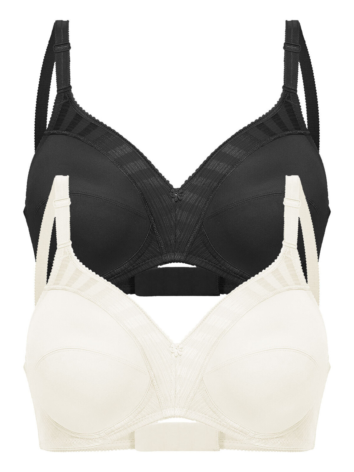 

Бюстгальтер без косточек Felina 2er Pack BH ohne Bügel, цвет champagner schwarz