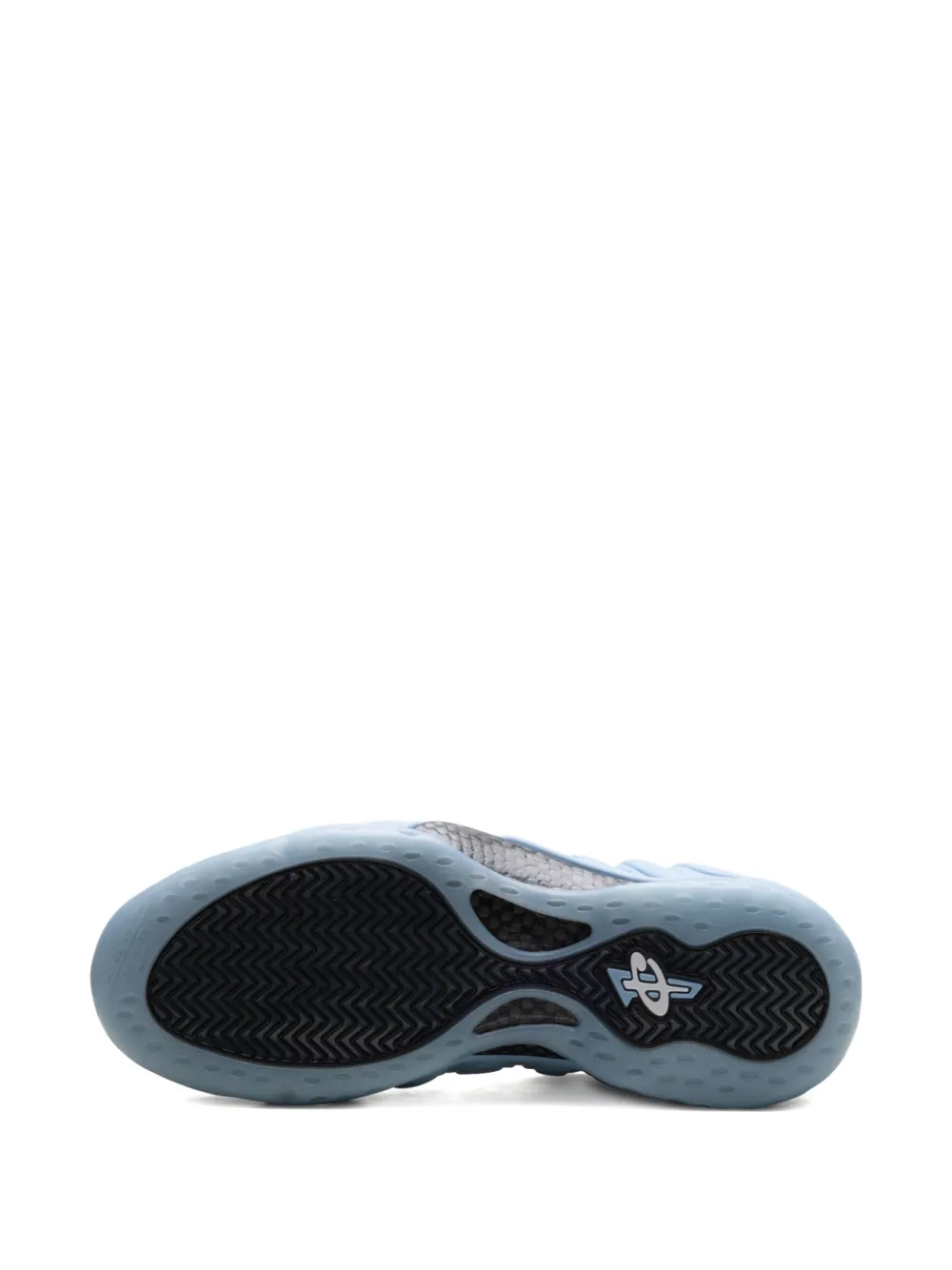 Кроссовки Air Foamposite One Psychic Blue/Black Nike, синий — фото 4