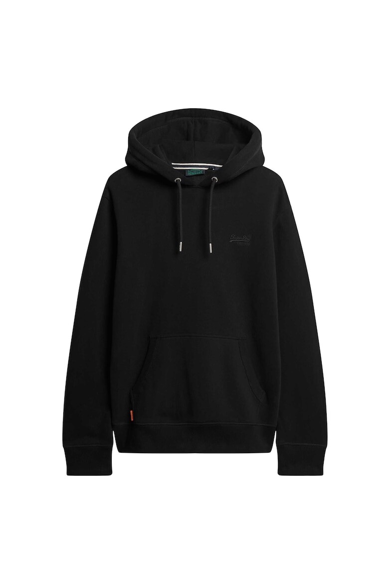 

Толстовка Essential с карманом-кенгуру Superdry, черный