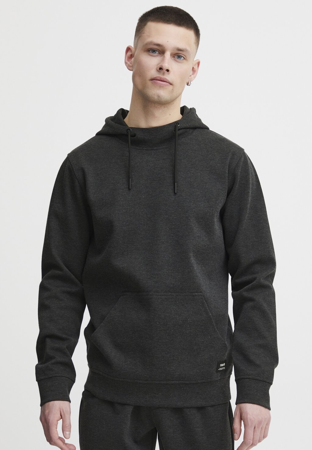 

Толстовка Quinton Solid, цвет dark grey melange