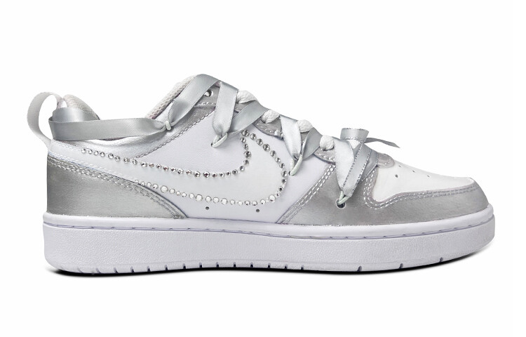 

Женские кроссовки для скейтбординга Nike Court Borough Low, Silver