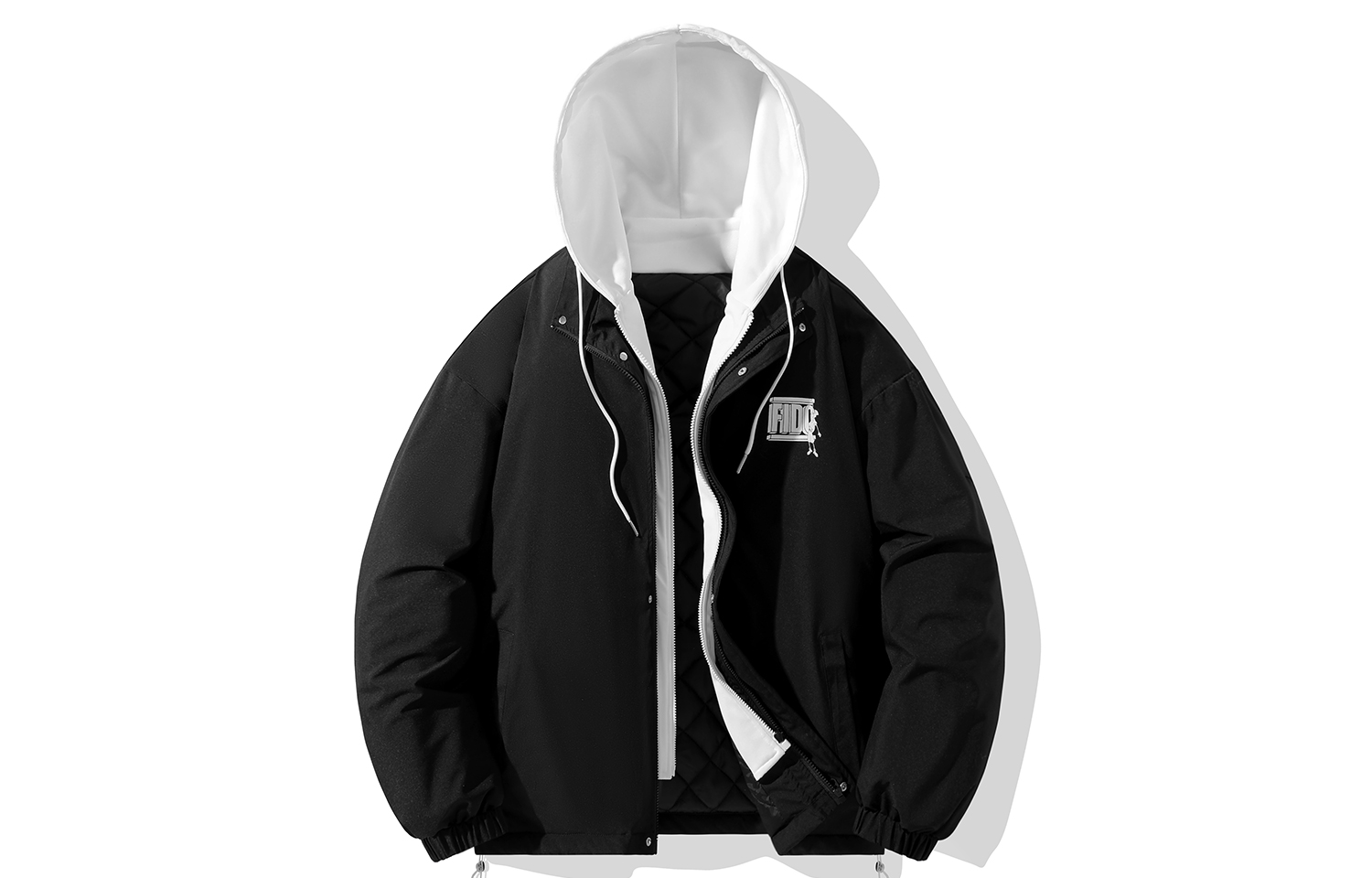 

FIDO DIDO Куртка Unisex, Black (Thickened Fleece-Lined)