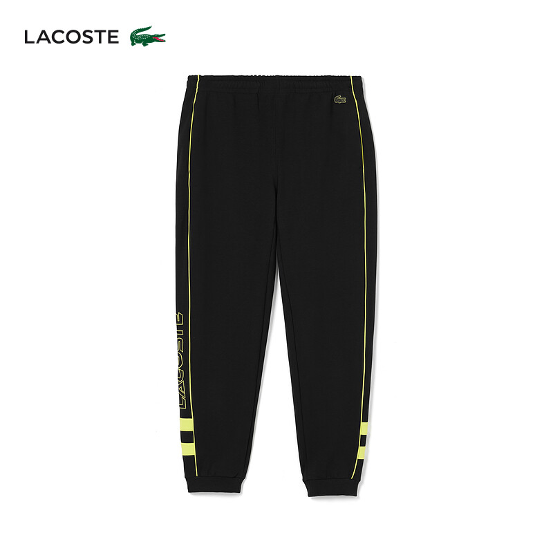 

Брюки спортивные мужские Lacoste с эластичной резинкой на талии, темно-красный