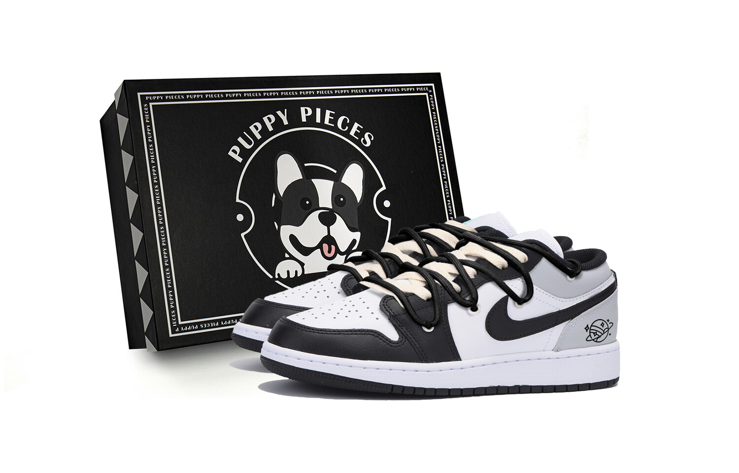 

Баскетбольные кроссовки Air 1 Vintage Men Low-Top Black/Temno Gray Jordan