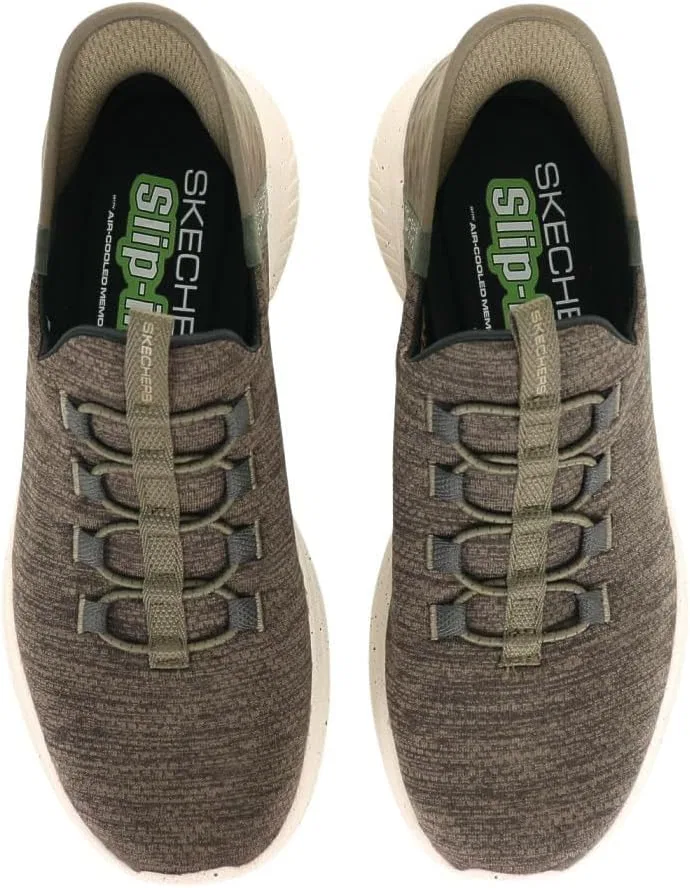 Мужские спортивные кроссовки Skechers Ultra Flex 3.0 Right Away, Olv Olive — фото 2