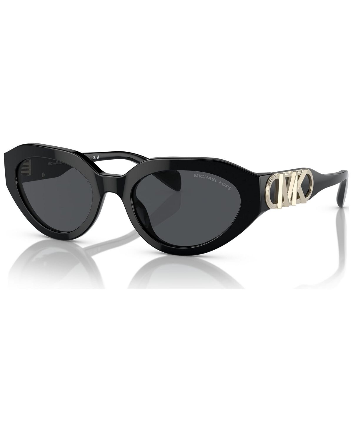 

Женские овальные солнцезащитные очки Empire, MK219253-X 53 Michael Kors, черный