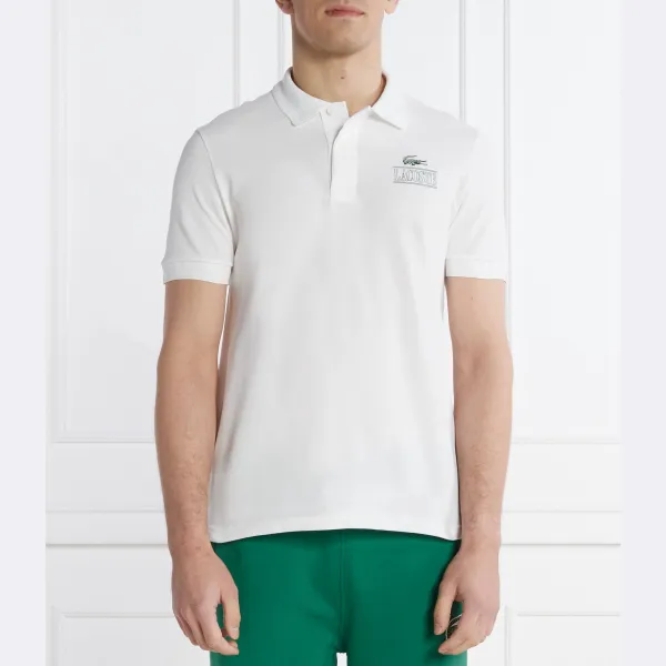 

Рубашка поло стандартного кроя Lacoste, белый