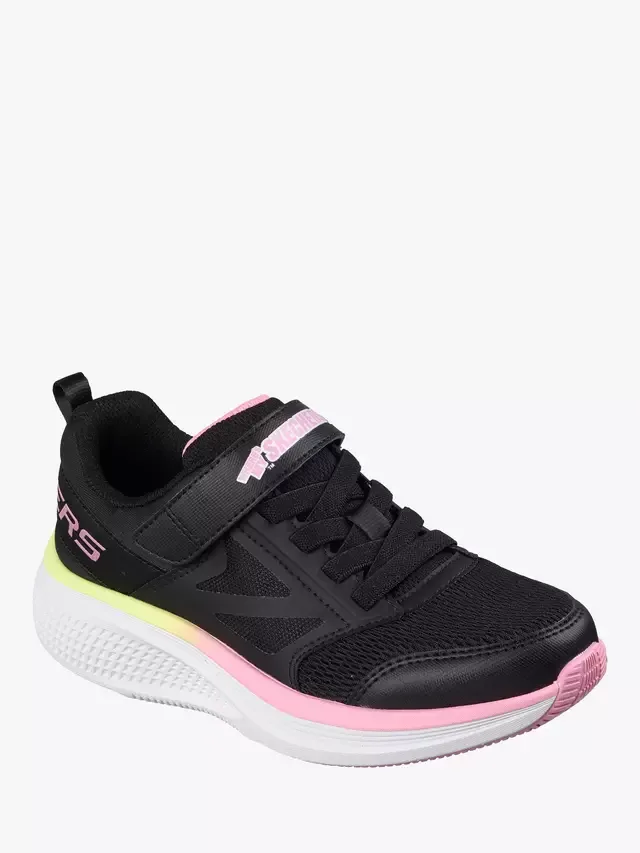 Детские кроссовки GO RUN Elevate 20, черные/разноцветные Skechers — фото 4