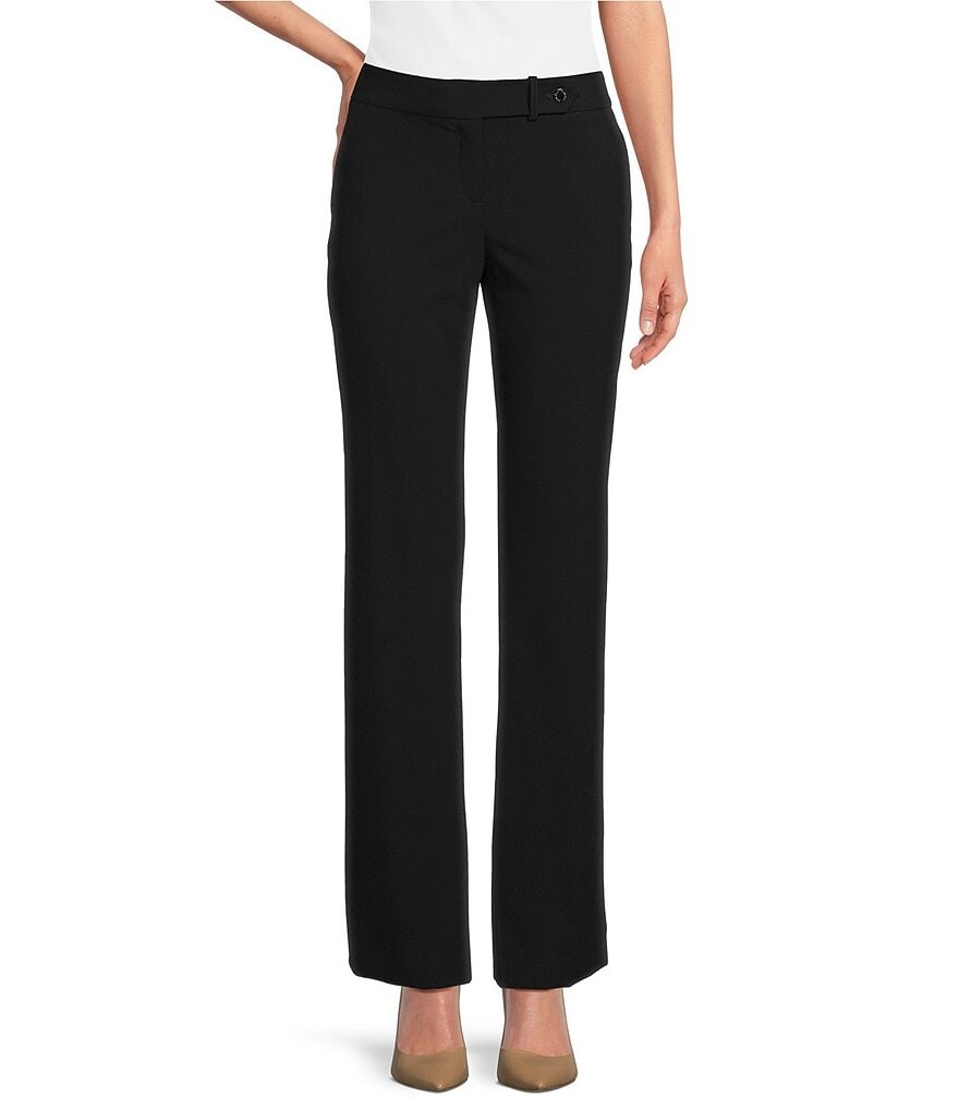 

Классические брюки Calvin Klein Petite Size со слегка расклешенным подолом, синий
