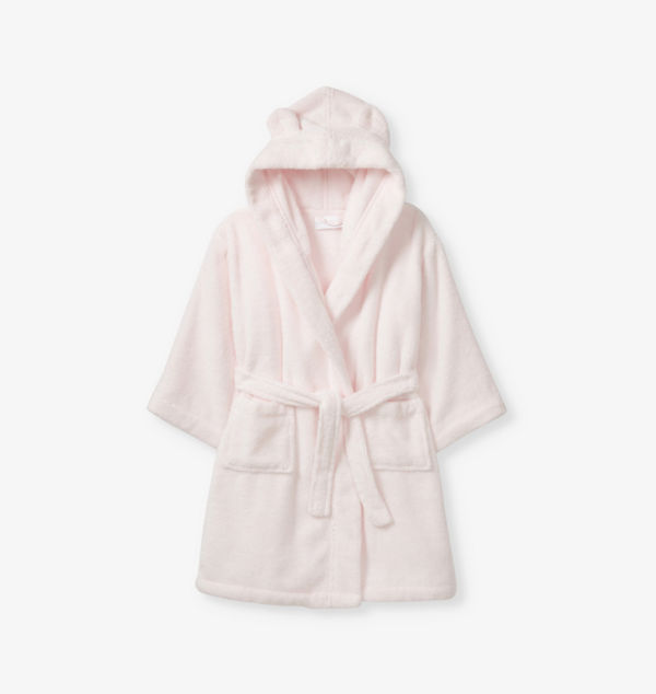 

Халат Bear-Ear из органического хлопка с капюшоном 1-6 лет The Little White Company, розовый