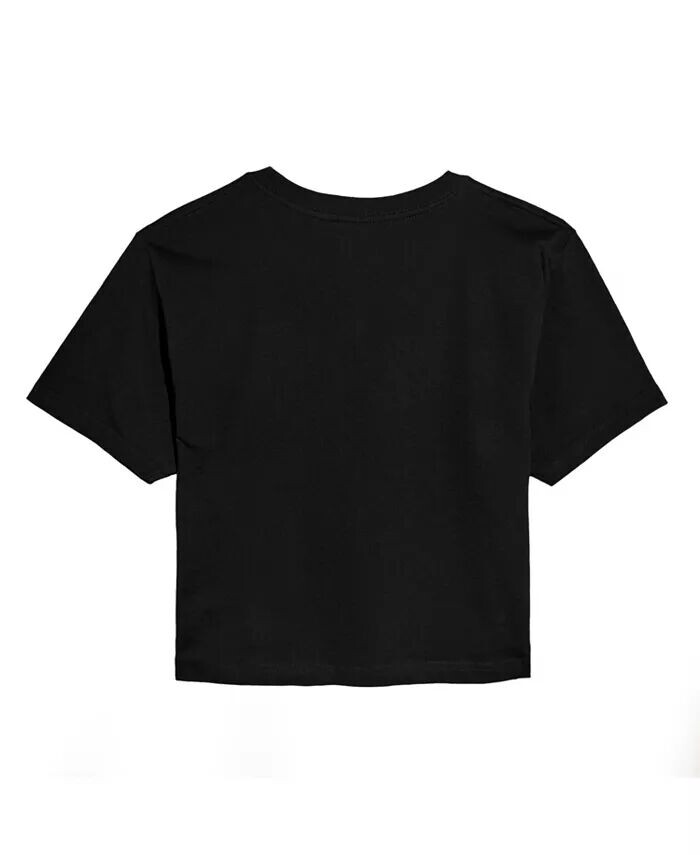 Укороченная футболка Hybrid Apparel Trendy Juniors Sun Wave Good Vibes Llc, черный — фото 2