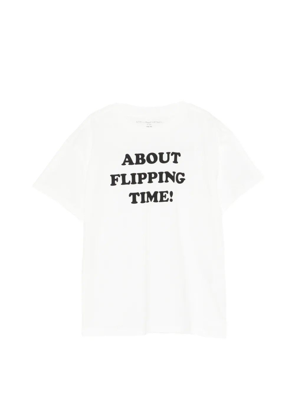 

Футболка с короткими рукавами и принтом Stella Mccartney Kids, белый