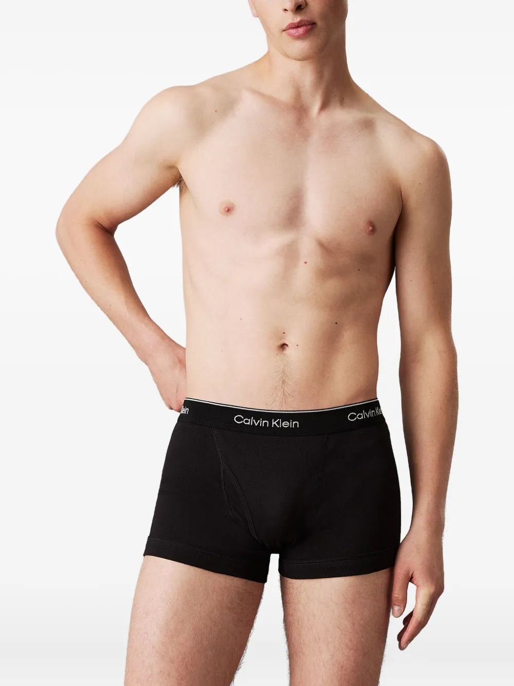 

Комплект из трех боксеров с логотипом Calvin Klein Underwear, черный