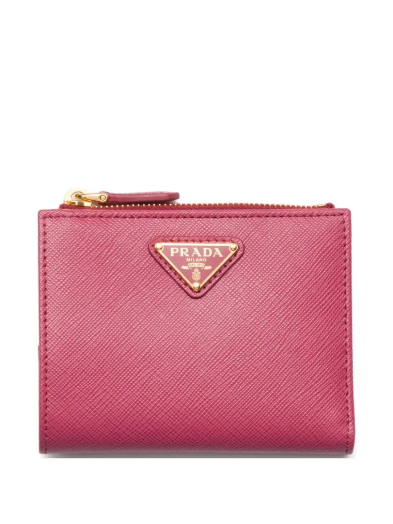 

Prada маленький кошелек из сафьяновой кожи, розовый