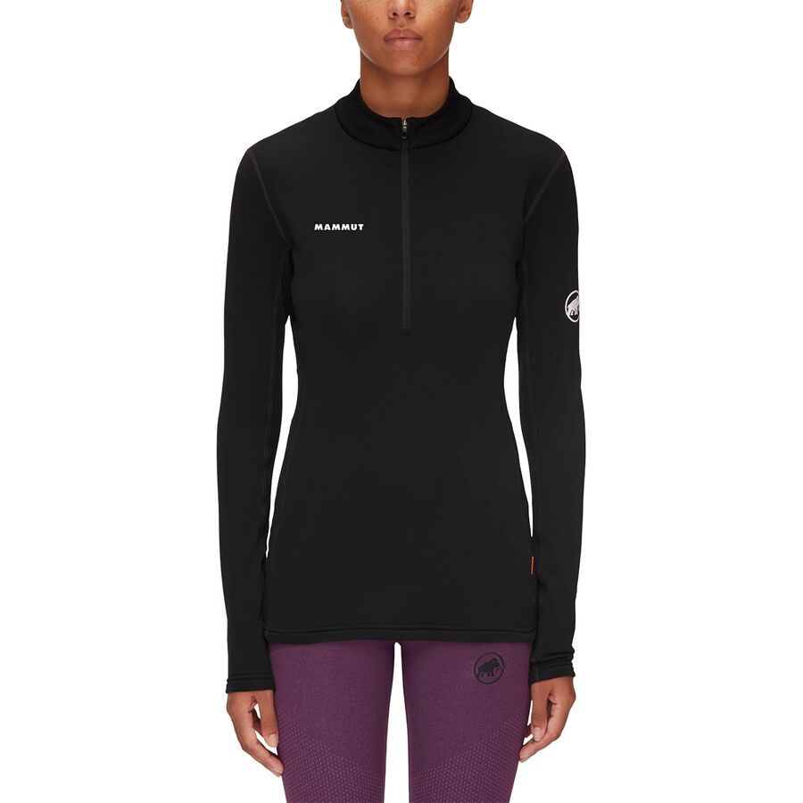 

Пуловер Aenergy ML с половинной молнией - женский Mammut Mammut, Black