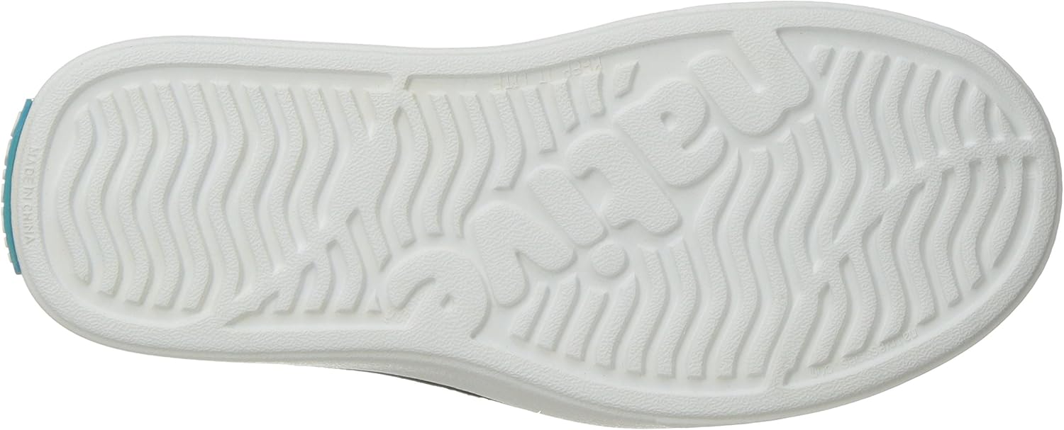 Кроссовки без шнурков Native Shoes Miles для детей, унисекс, белый — фото 4