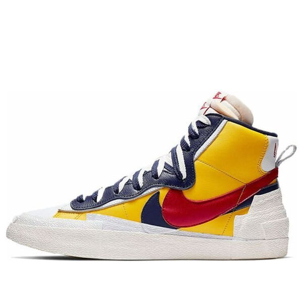 

Кроссовки x sacai blazer mid Nike, желтый
