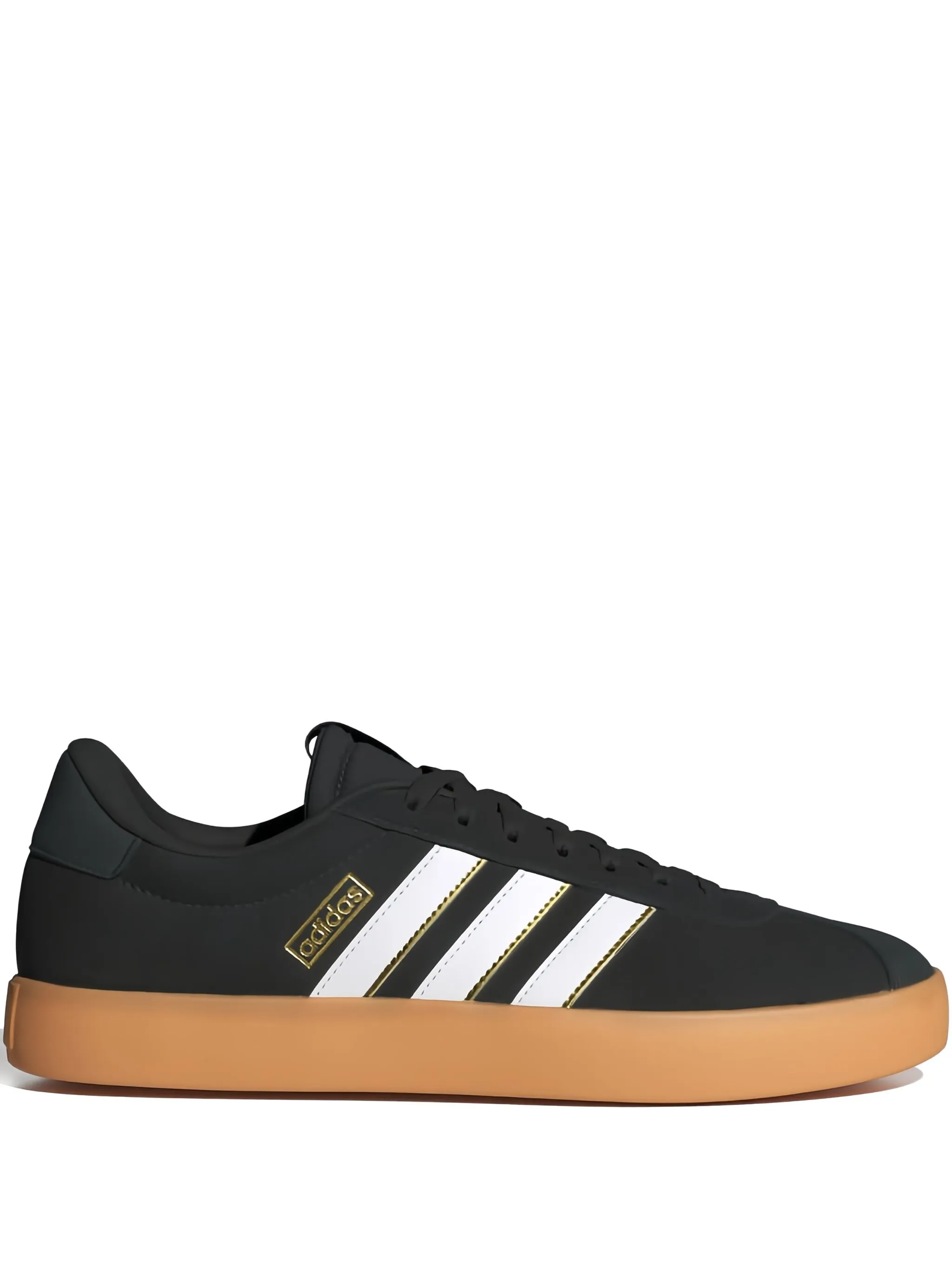 

Кроссовки VL Court 3.0 Black/White/Gum Adidas, черный