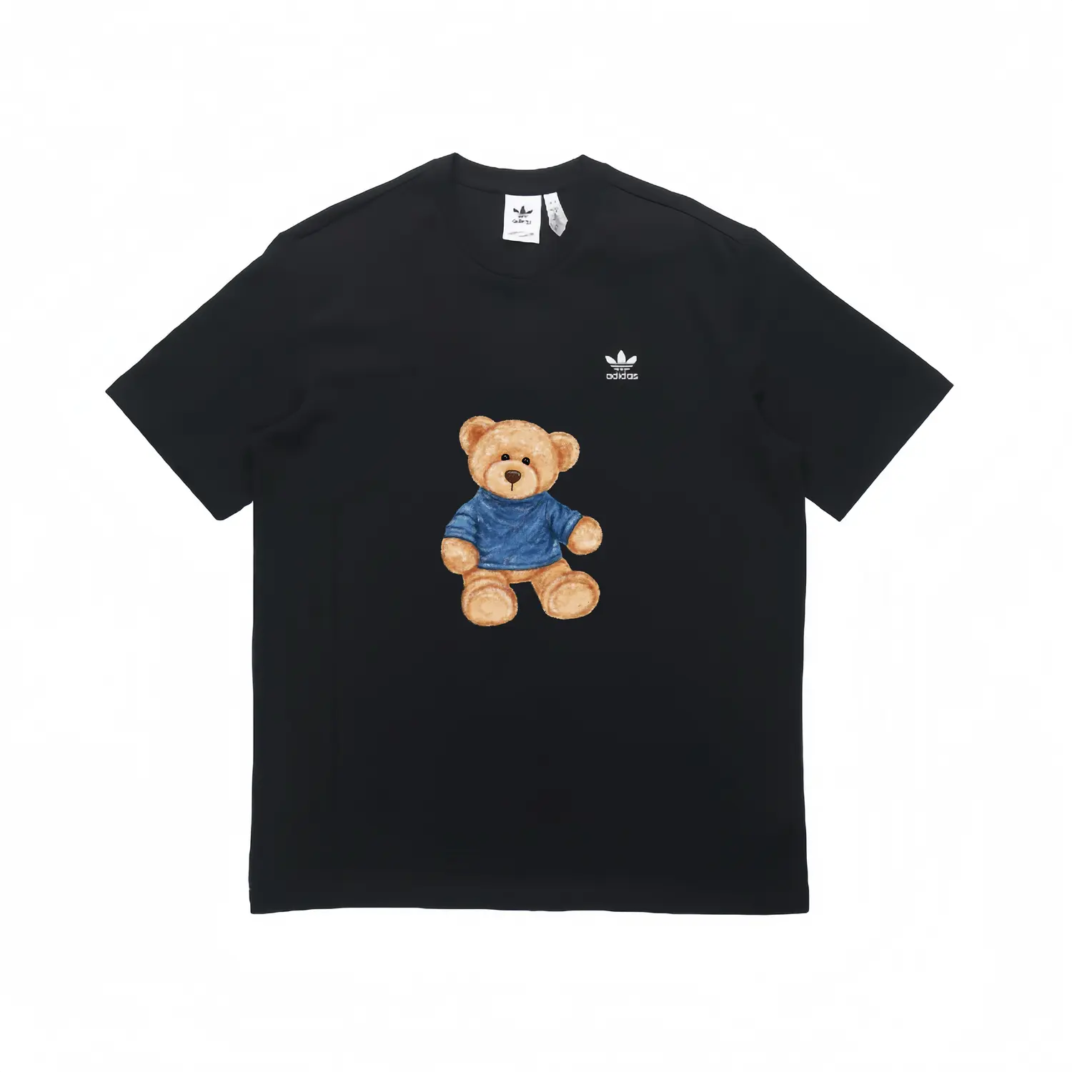 

TREFOIL TEE Футболка унисекс черная Adidas Originals, черный