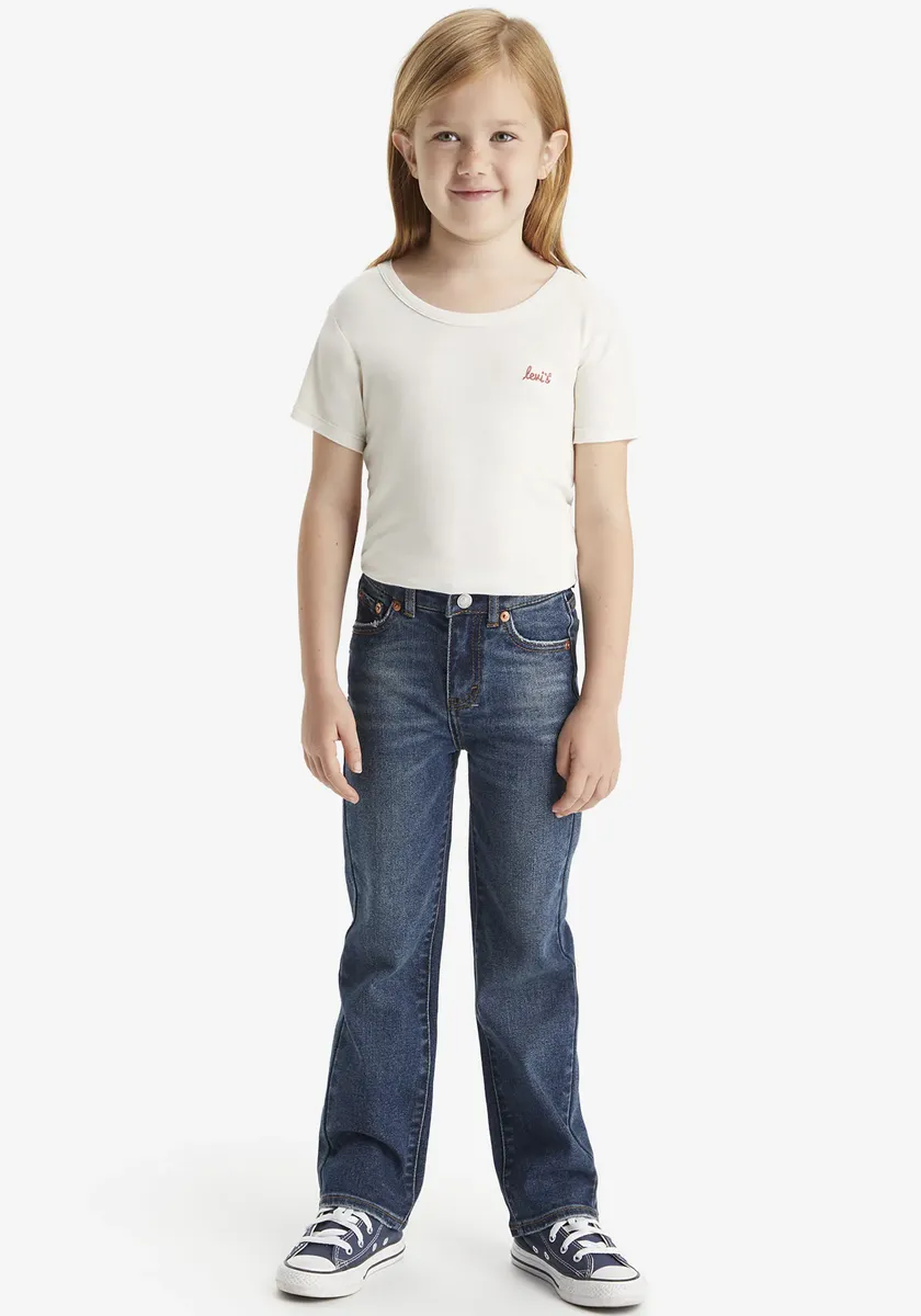 

Детские широкие джинсы Levi's "LVG WIDE LEG JEANS", для ДЕВОЧЕК Levi'S Kids, цвет El Train