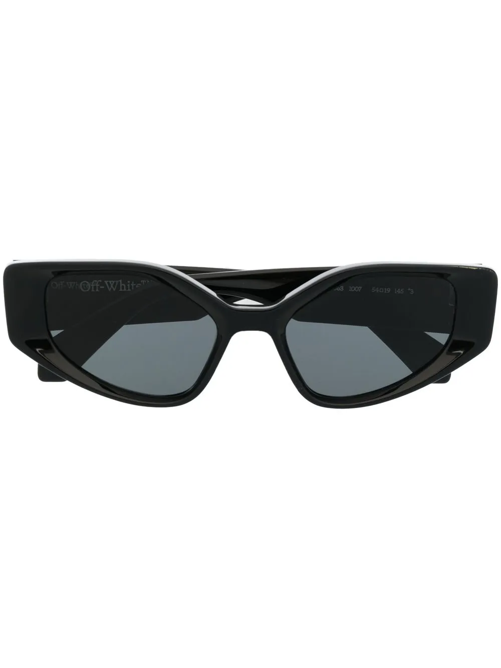 

Солнцезащитные очки в квадратной оправе Off-White Eyewear, черный