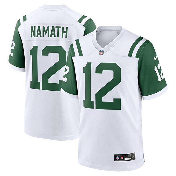 

Мужская футболка Joe Namath белая New York Jets классическая альтернативная игровая форма Nike