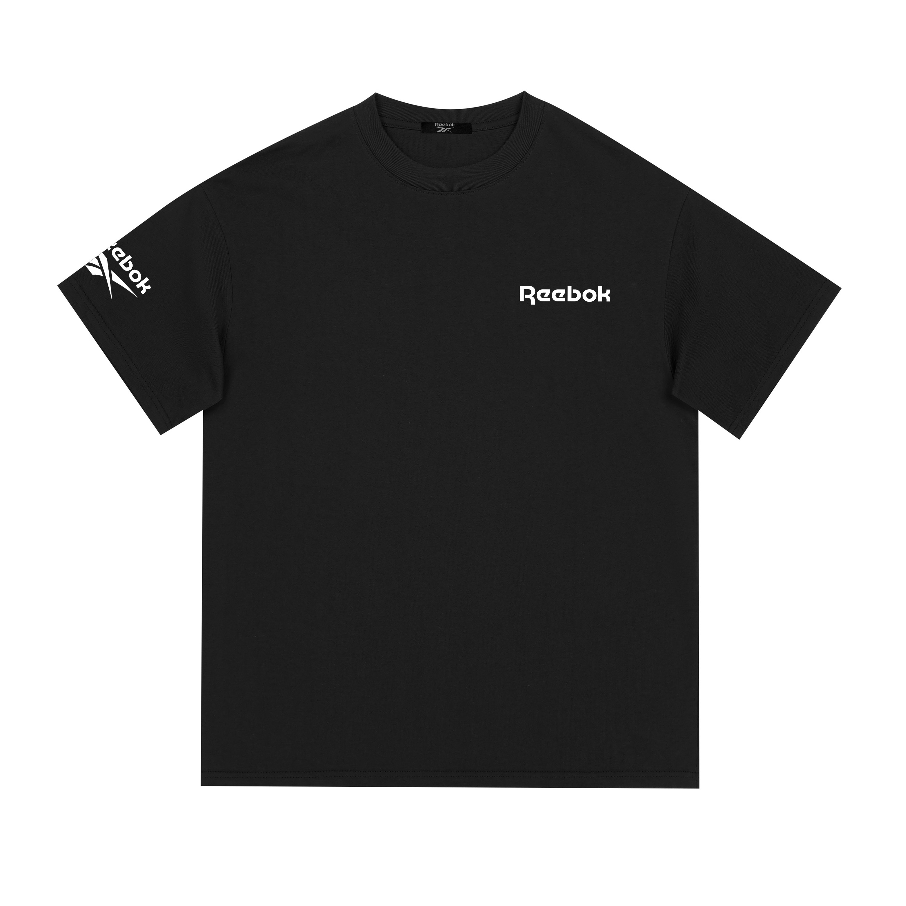 

Футболка Unisex Crew Neck Moderate Straight Fit Reebok, белый heather серый