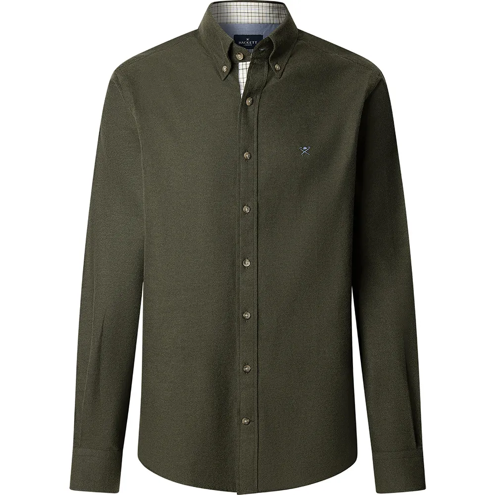 

Рубашка Hackett Flannel Multi Trim, зеленый