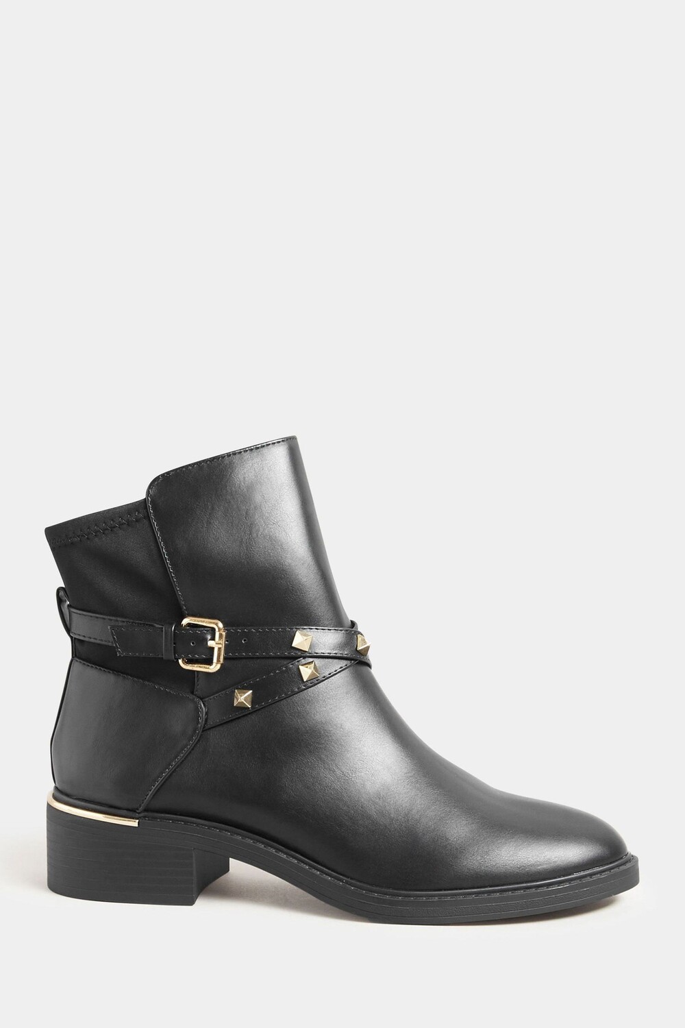 Длинные высокие туфли челси с металлическими элементами Long Tall Sally, черный