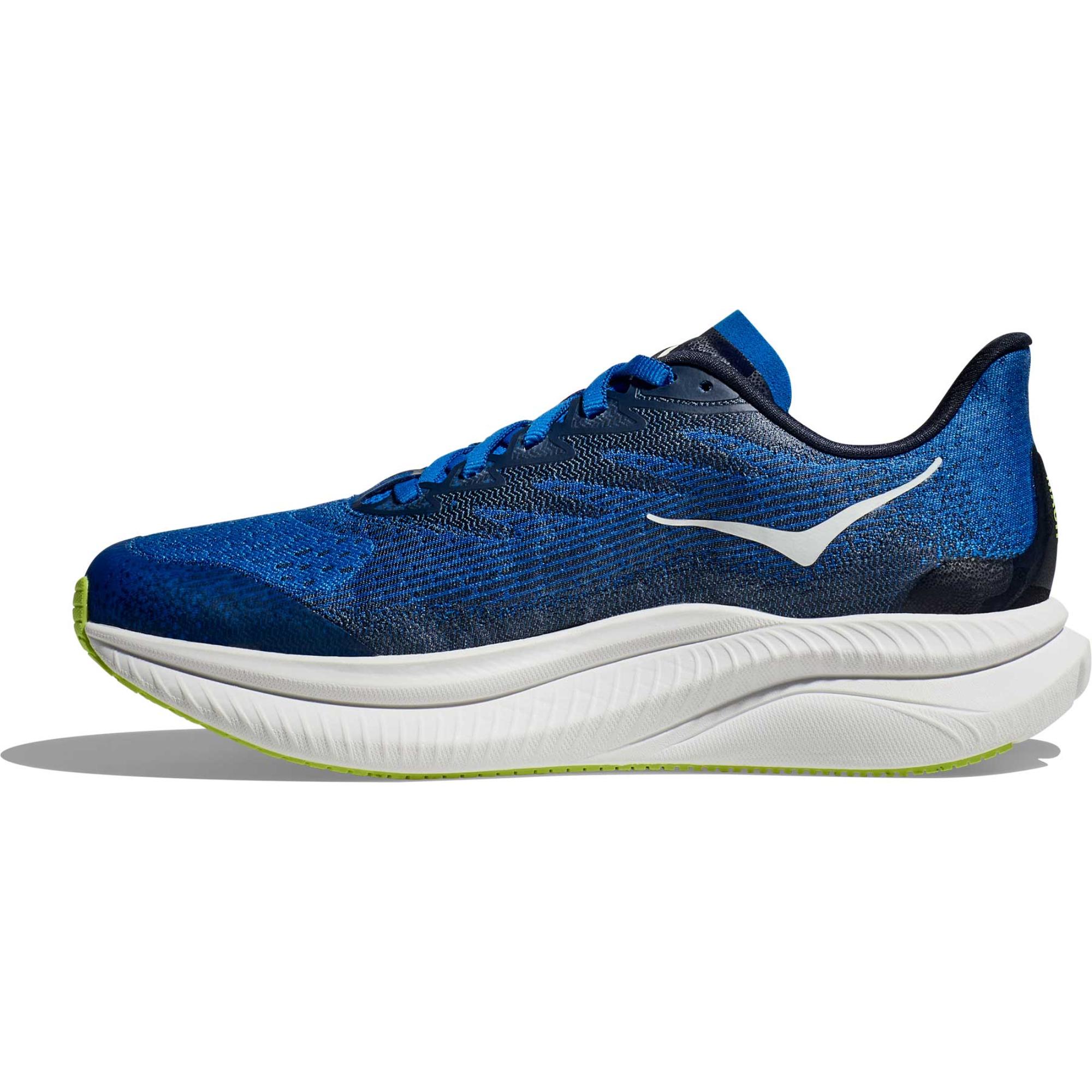 Детские кроссовки Mach 6 для бега HOKA, Electric Cobalt/Varsity Navy — фото 4