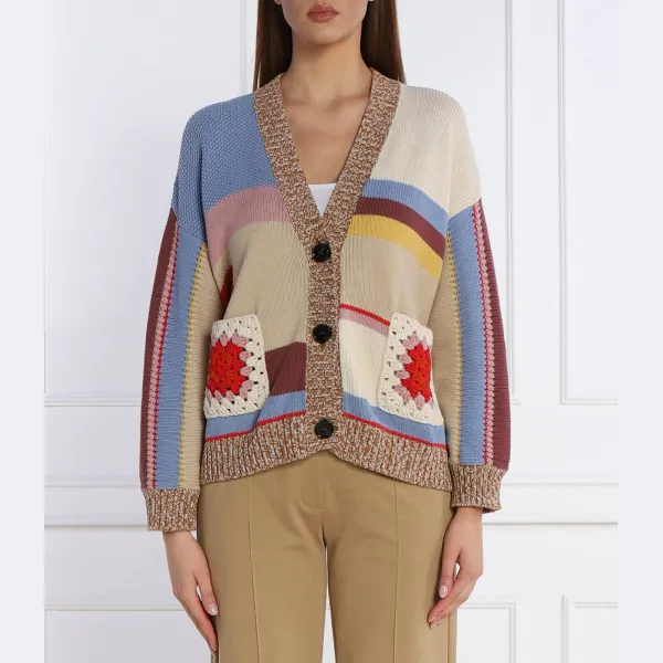 

Кардиган стандартного кроя Max Mara, мультиколор