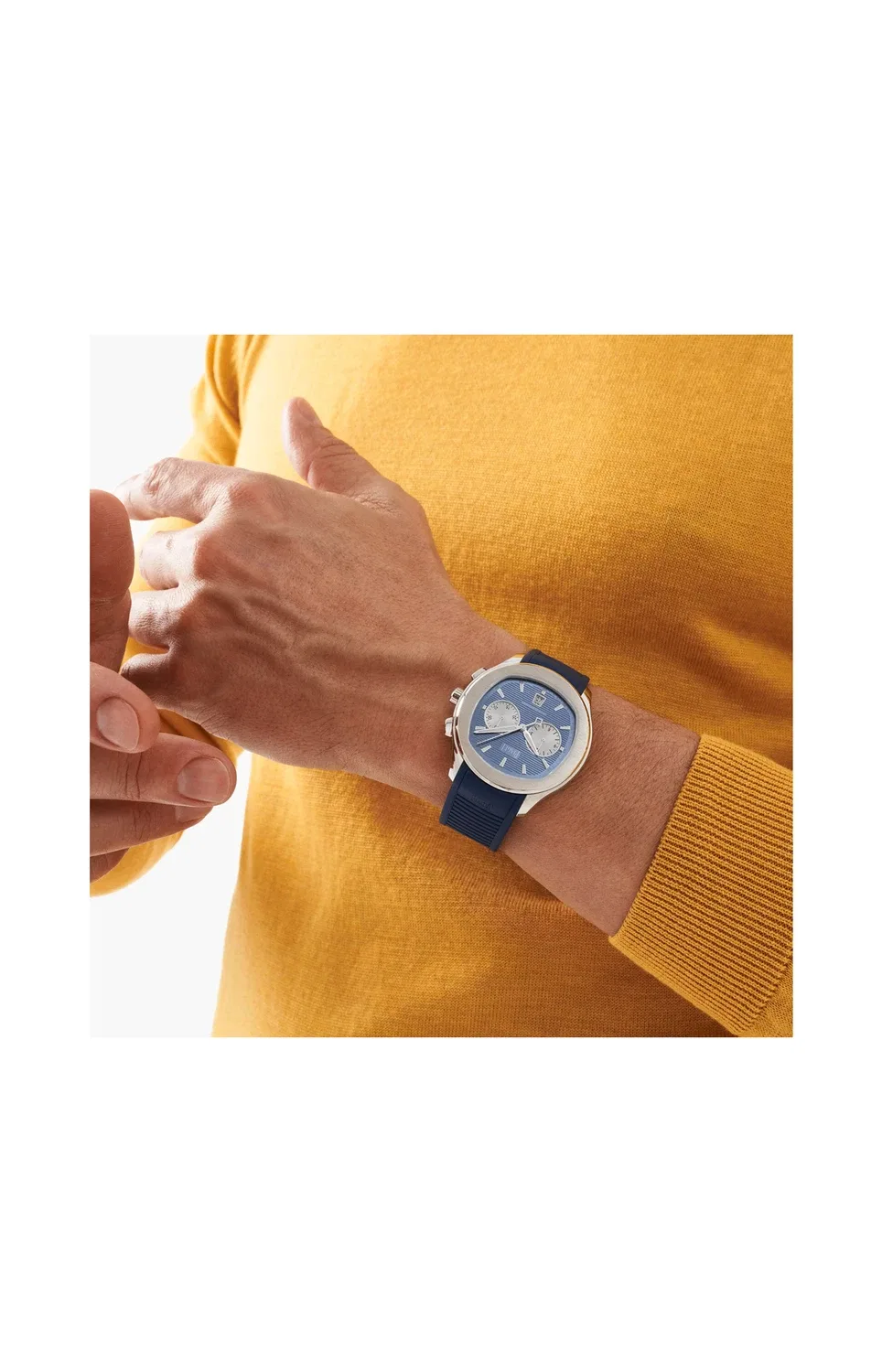 Piaget POLO ХРОНОГРАФ АВТОМАТИЧЕСКИЙ СТАЛЬНОЙ - ЛИМИТИРОВАННАЯ СЕРИЯ - G0A48024, золотой — фото 4