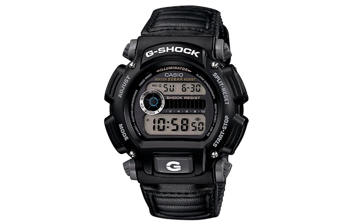 

CASIO Часы Men G-SQUAD Series 48.5mm Black Watch DW9052V-1, Black Dial
