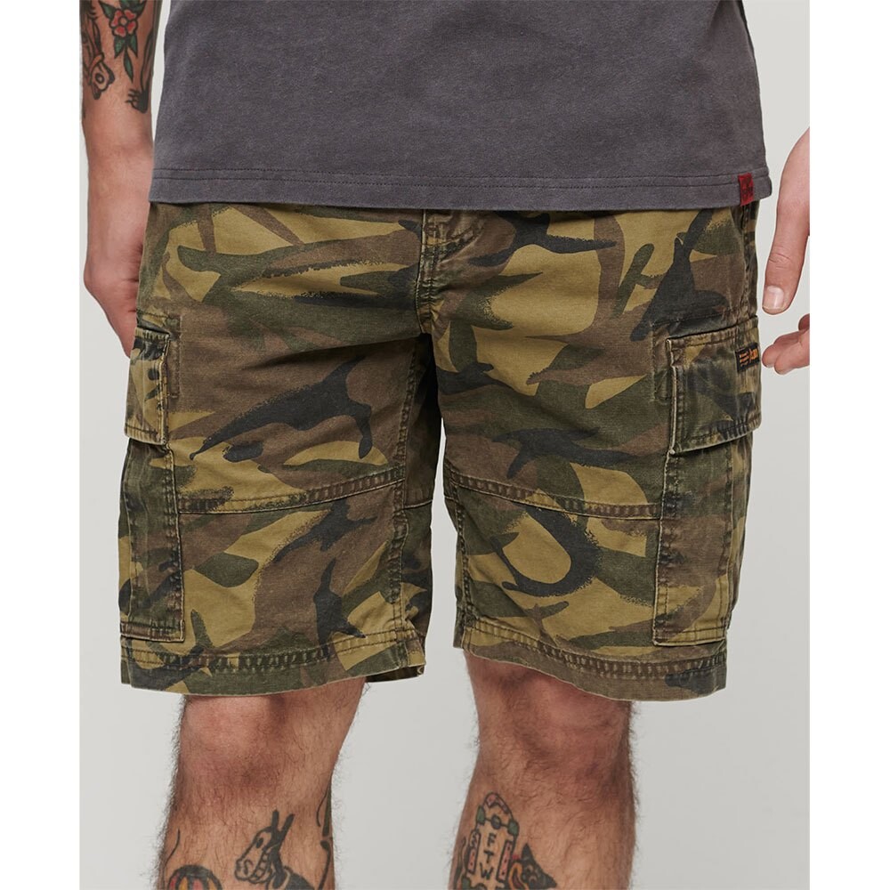 

Шорты Superdry Heavy Cargo, зеленый
