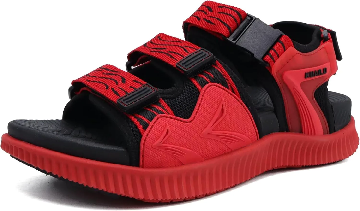 

Мужские походные сандалии KuaiLu с поддержкой свода стопы, ортопедические сандалии для восстановления при плантарном фасците, с открытым носком, летние спортивные, удобные, с амортизацией, дышащие, для улицы и водных активностей, размеры 7-13, ч...
