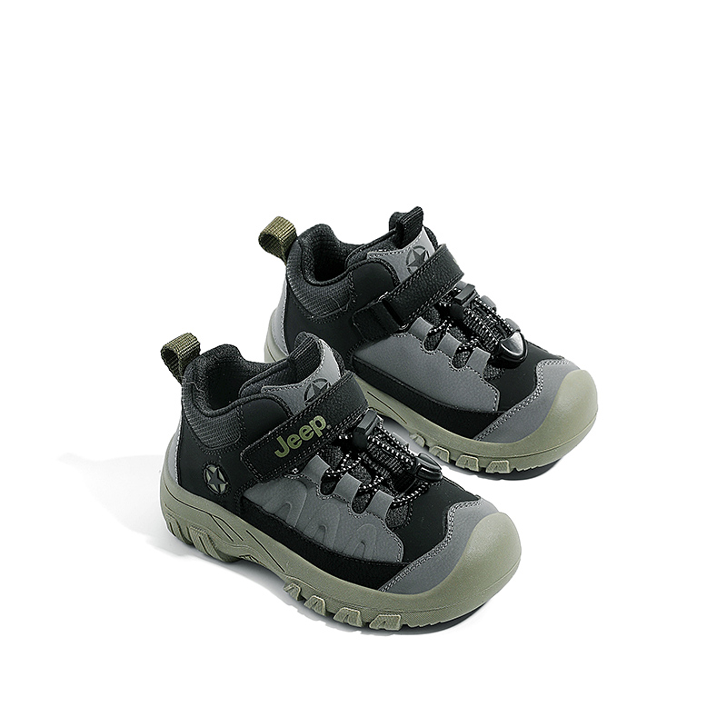 Jeep Low top Kids Lifestyle Shoes Gray Green Kids' — фото 3