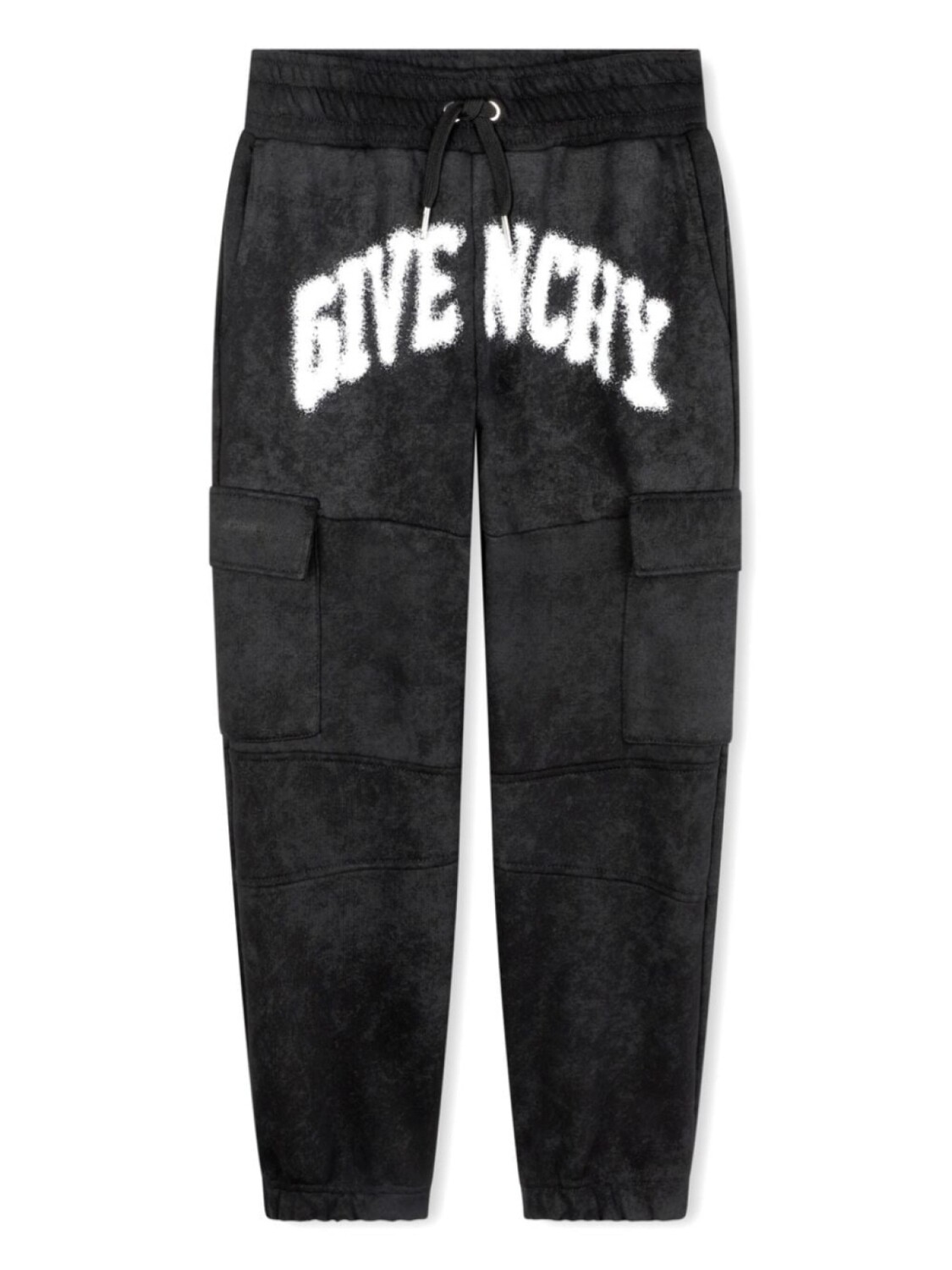 

Givenchy Kids спортивные брюки с логотипом, черный