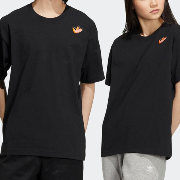 Футболка adidas originals Outdoor Scatter Tee 'Black', черный — фото 4