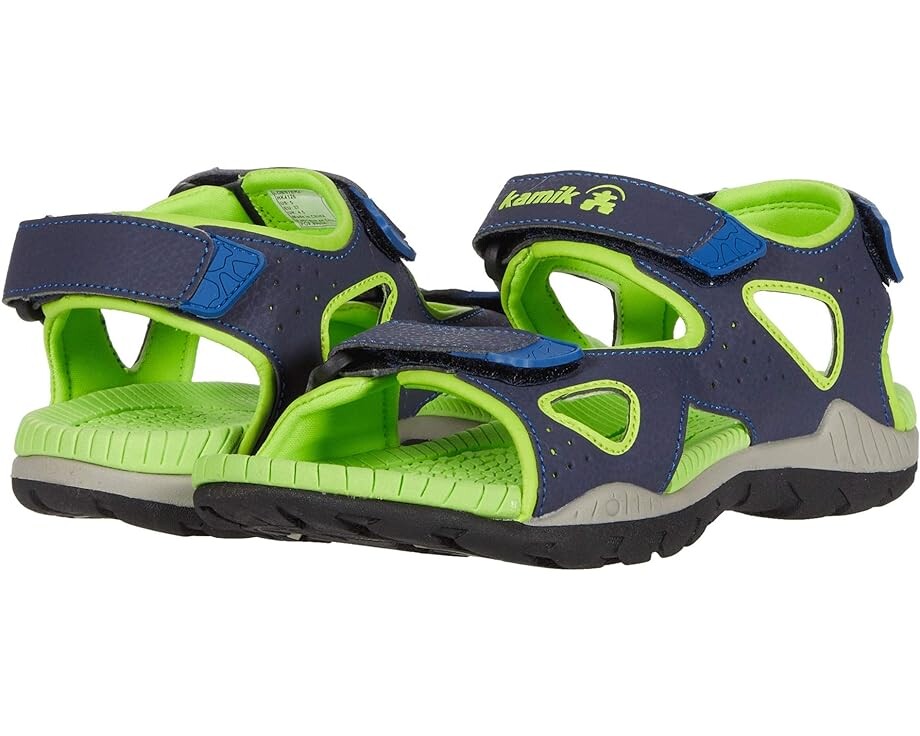 

Сандалии Kamik Lobster 2, цвет Navy/Lime