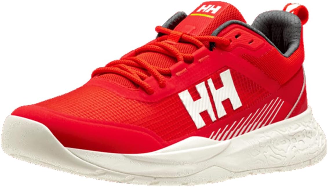 Кроссовки Helly-Hansen Crew Low Sailing Shoe for Men - Lightweight, Breathable, Non-Slip Grip, Water-Resistant Deck Footwear Helly Hansen, 222 Red — фото 2