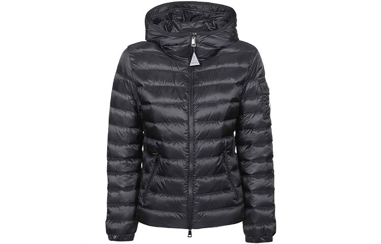 

Пуховик женский черный Moncler