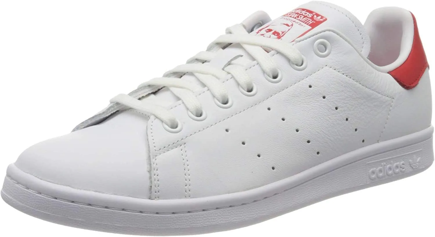 Мужские беговые кроссовки Adidas Stan Smith, белые, в цвете "белый" с черными вставками Adidas Originals