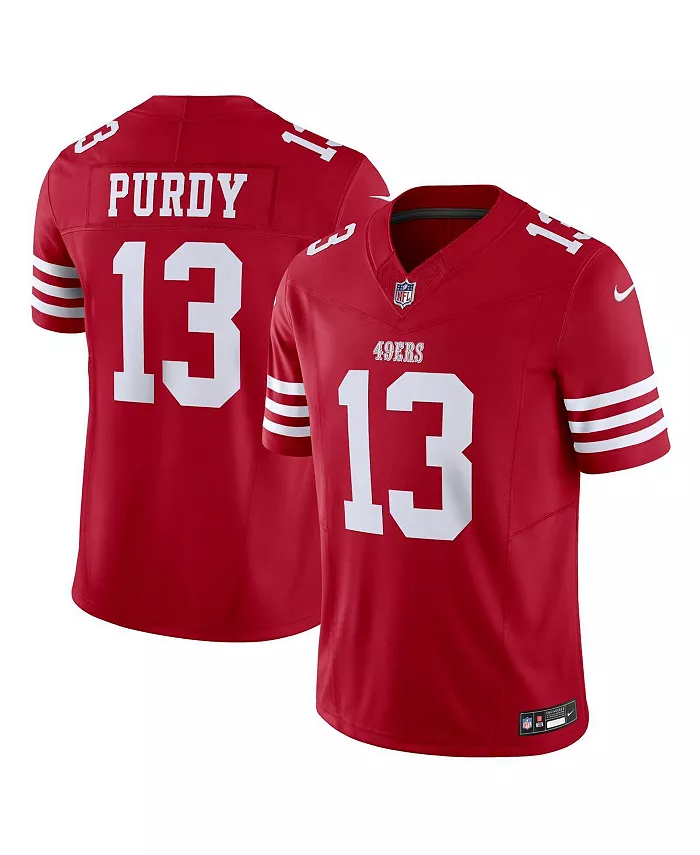 

Мужская лимитированная джерси San Francisco 49ers Vapor F.U.S.E. Брока Перди Nike, красный