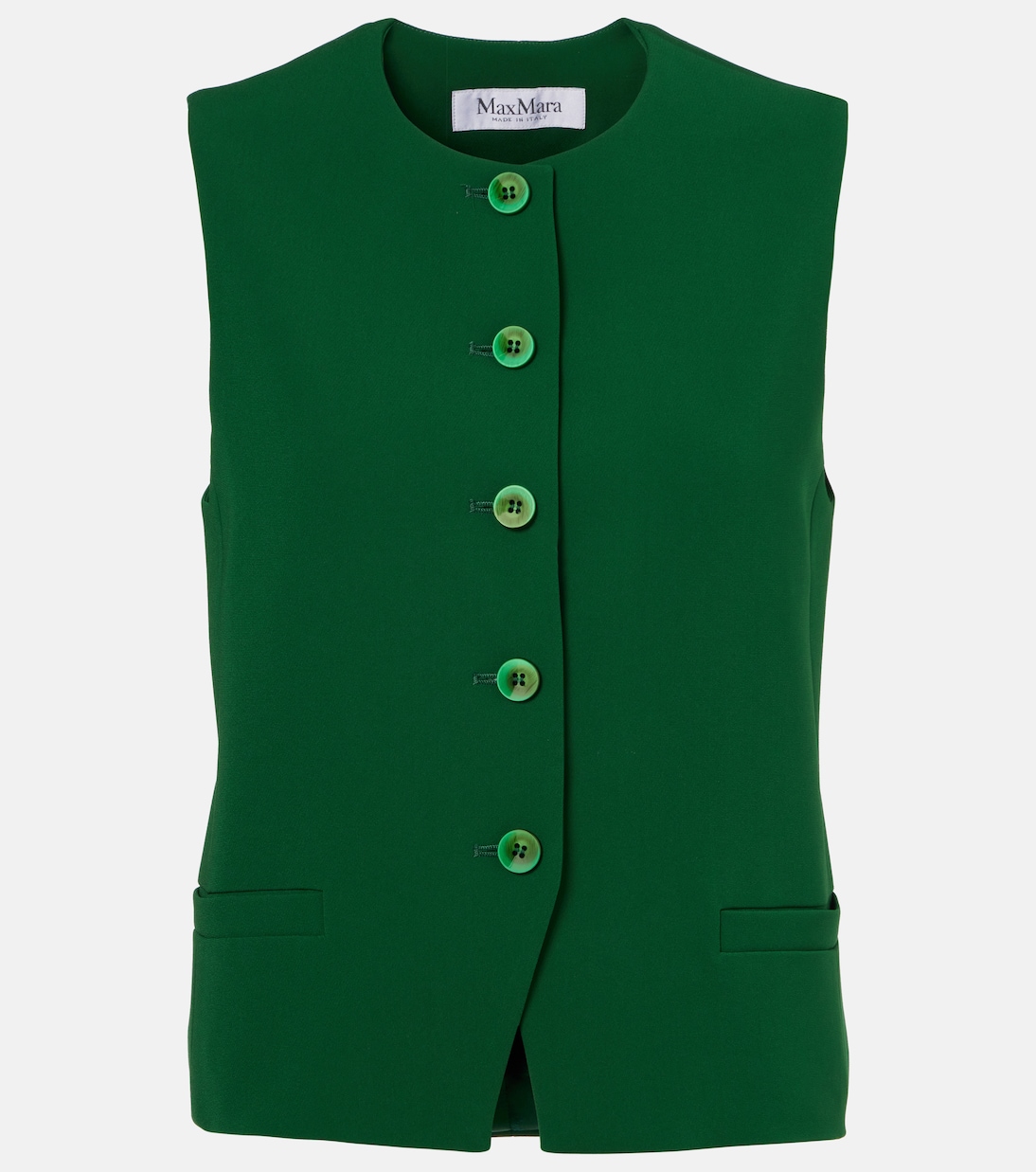 

Жилет Denver cady Max Mara, Smeraldo