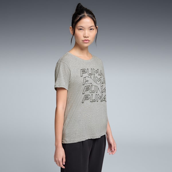

Женская футболка House Of Graphics Puma, серый