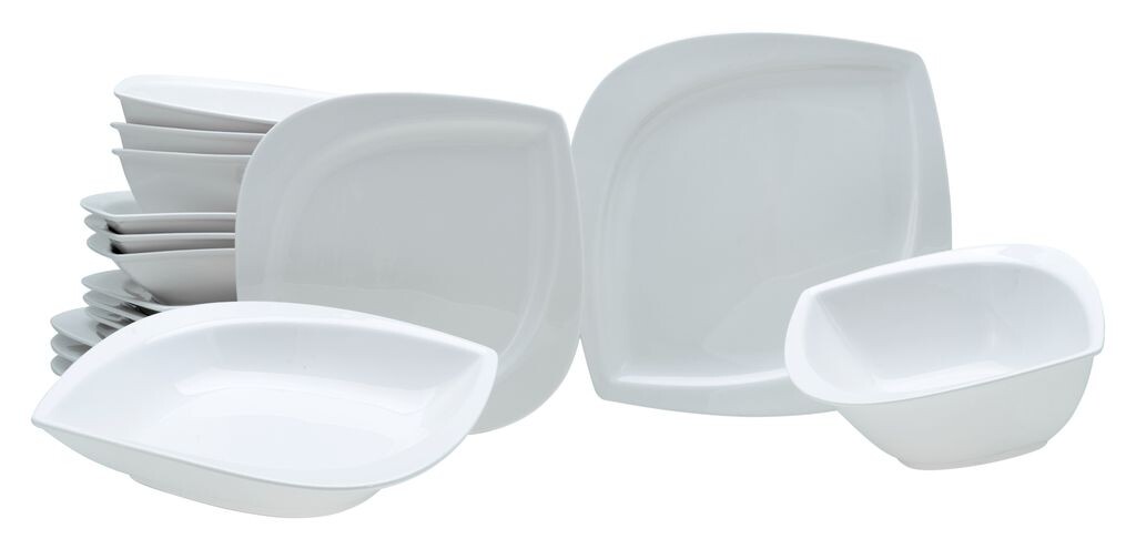 

CreaTable, 11442, Melbourne Cream, комбинированный сервиз, 16 предметов, фарфор, бежевый