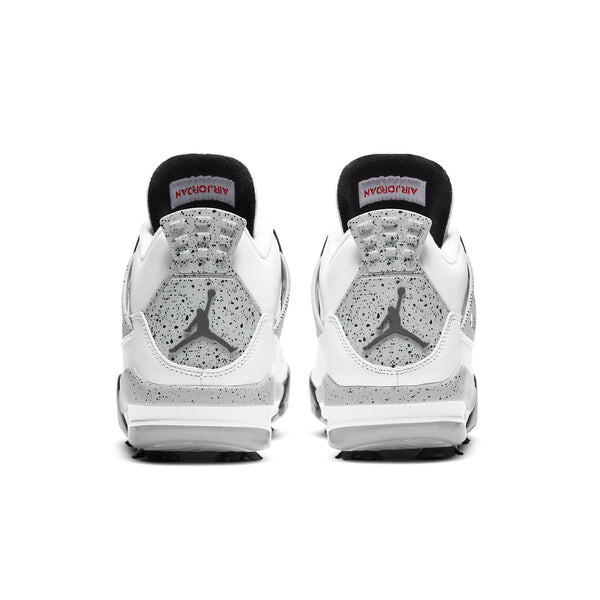 Кроссовки 4 golf 'white cement' Air Jordan, белый — фото 3