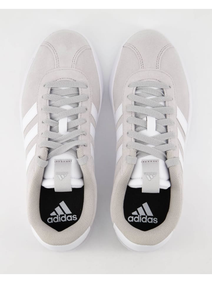 Кроссовки на шнуровке adidas, серый — фото 4